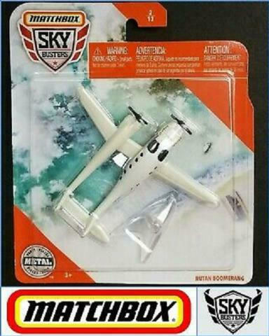 Mattel Skybusters Planes Rutan Boomerang Matchbox Αεροπλανάκι για 3+ Ετών