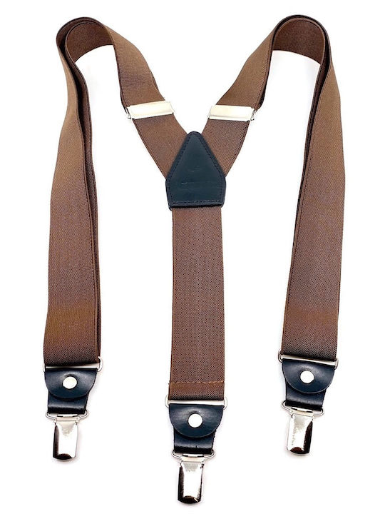Legend Accessories Тиранти Монохромен Кафяв
