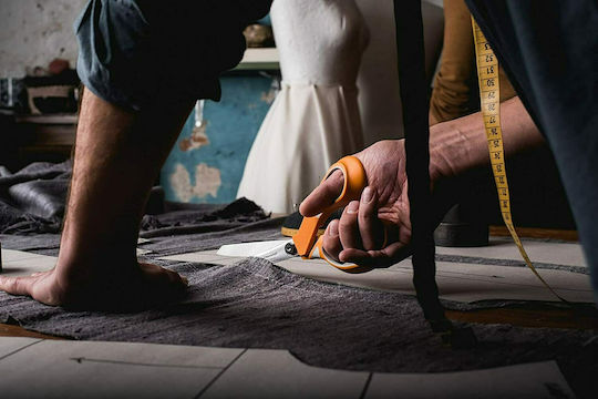 Fiskars Razoredge Softgrip Ψαλίδι 23εκ. με Ανοξείδωτη Λεπίδα Πορτοκαλί 1τμχ