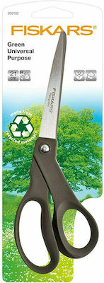 Fiskars Recycled Multipurpose Scissors 21cm with Metallic Blade Green