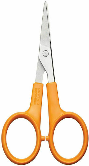 Fiskars Classic Emboidery Straight Ψαλίδι 10εκ. με Μεταλλική Λεπίδα Πορτοκαλί 1τμχ