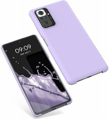 KWmobile Rubber Coperta din spate Silicon Lavender (Redmi Note 10 Pro) 54553.108