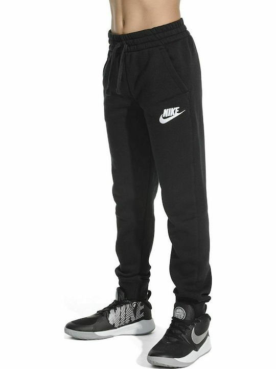 Παιδικό Παντελόνι Φόρμας Μαύρο Sportswear Club