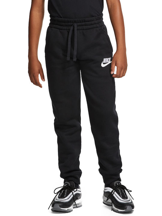 Παιδικό Παντελόνι Φόρμας Μαύρο Sportswear Club