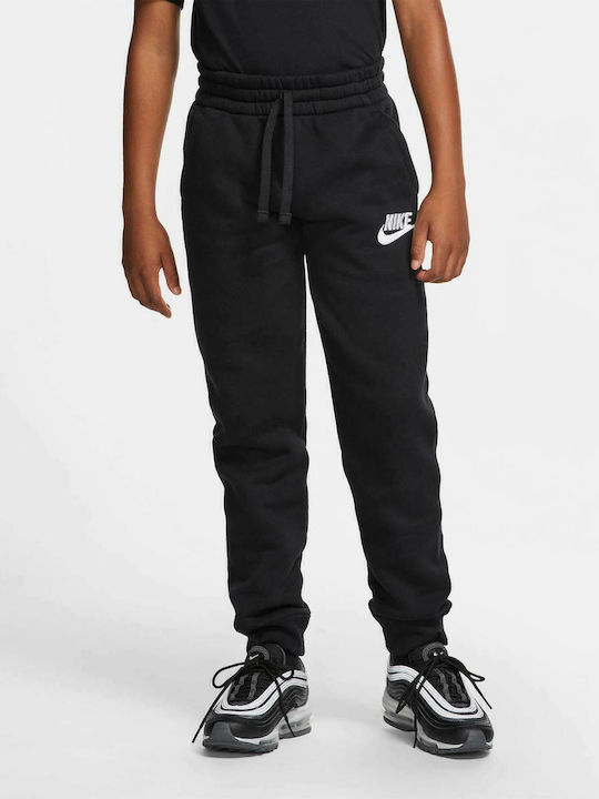 Παιδικό Παντελόνι Φόρμας Μαύρο Sportswear Club