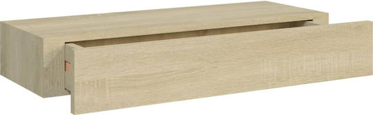 Regal Wand Oak 2pcs 60x23.5x10cm