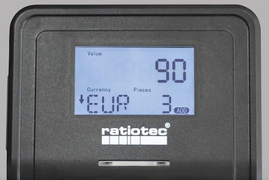 Ratiotec Ratiotec Fälschungssicherheitsgerät für Banknoten EUR GBP CHF Smart Protect Plus