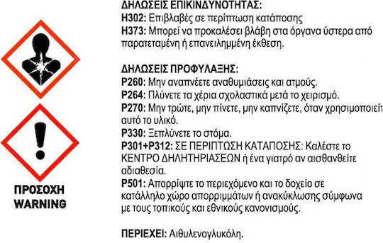 Feral Αντιψυκτικό Παραφλού Ψυγείου Αυτοκινήτου -15°C/+106°C Πράσινο Χρώμα 1lt