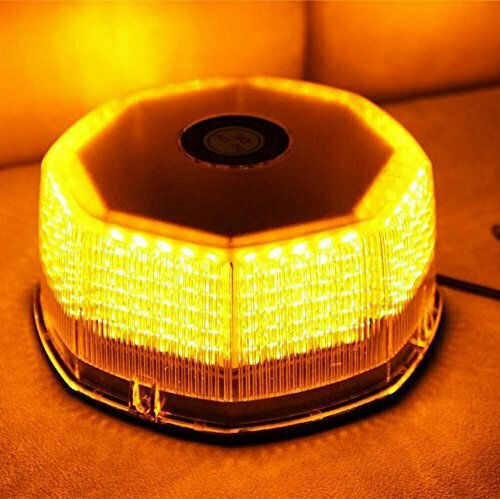 Car Beacon LED 12V Waterproof 15cm with Orange Lighting
