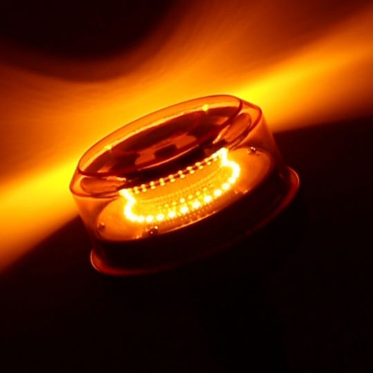 Auto-Leuchtturm LED 24V mit Orange Beleuchtung