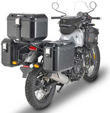 Givi Trekker Dolomiti DLM46 Monokey Aluminium Motorcycle Top Case 46lt Black