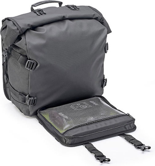 Givi Canyon Motorcycle Saddle Side Bag Set 25lt in Black Colour