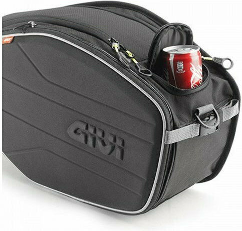 Givi Motorcycle Saddle Side Bag Set 30lt in Black Colour