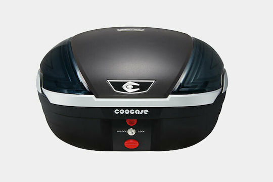 Coocase Reflex V50-B Μπαγκαζιέρα Μοτοσυκλέτας 50lt Μαύρη