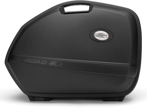 Kappa Moto K33N Monokey Motorcycle Hard Side Case Set 33lt in Black Colour