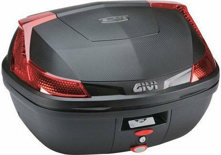 Givi B47N Blade Monolock Мотоциклетен Куфар с Червени Отразители 47л Черен
