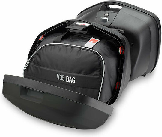 Givi Monokey Σετ Πλαϊνές Βαλίτσες Μοτοσυκλέτας 35lt σε Μαύρο Χρώμα