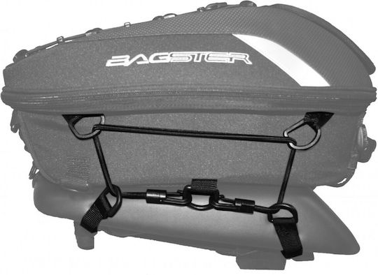 Bagster 4899V Σάκος Ουράς Μοτοσυκλέτας 23lt σε Μαύρο Χρώμα