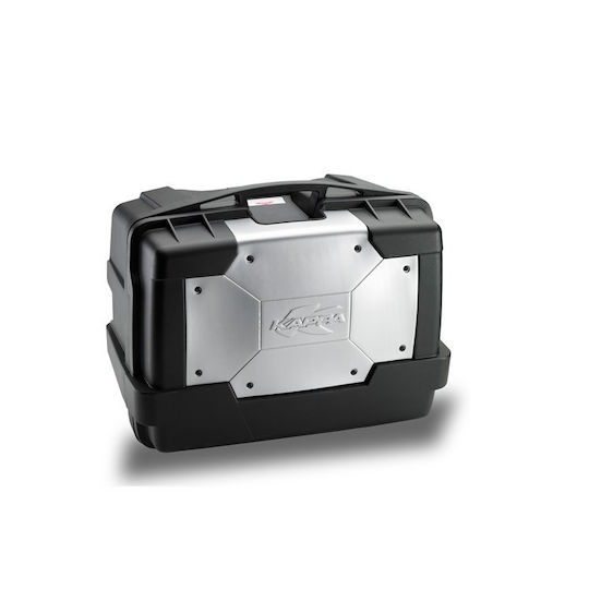 Kappa Moto Garda Pack 2 Monokey Σετ Πλαϊνές Βαλίτσες Μοτοσυκλέτας 46lt σε Ασημί Χρώμα