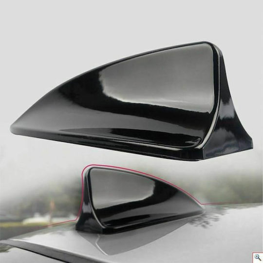 Carsun Car Antenna Roof Shark 12V for Radio in Black Color
