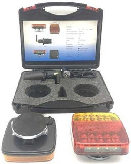 Trailer Light Set with Magnet 2 Pieces