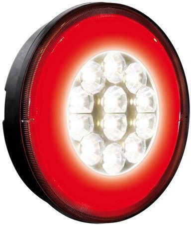 Lampa Φως Τρέιλερ LED Αδιάβροχο O-Led με Βίδες 12 / 24V 1τμχ
