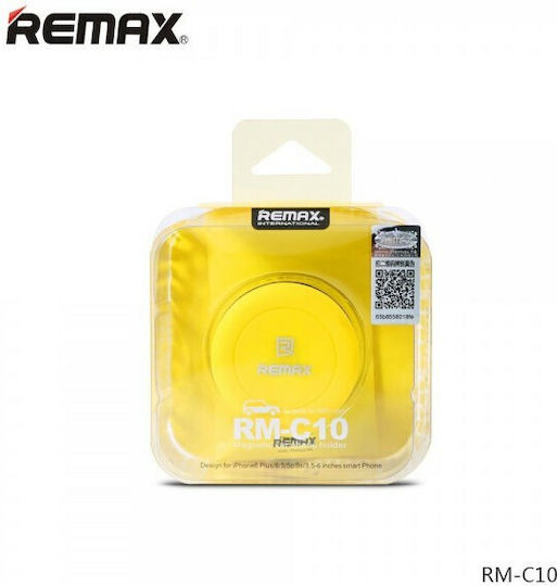 Remax Auto Handyhalterung mit Magnet Gelb
