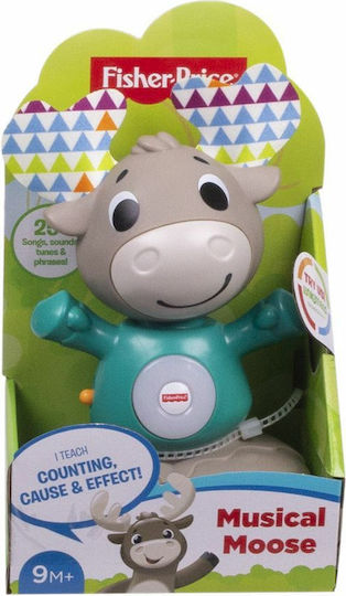 Fisher Price Ζωάκι Linkimals Τάρανδος, ο Μουσικούλης με Μουσική για 9+ Μηνών