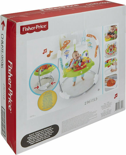 Fisher Price Baby Jumper Jumperoo Λιονταράκι με Μουσική για 6+ Μηνών