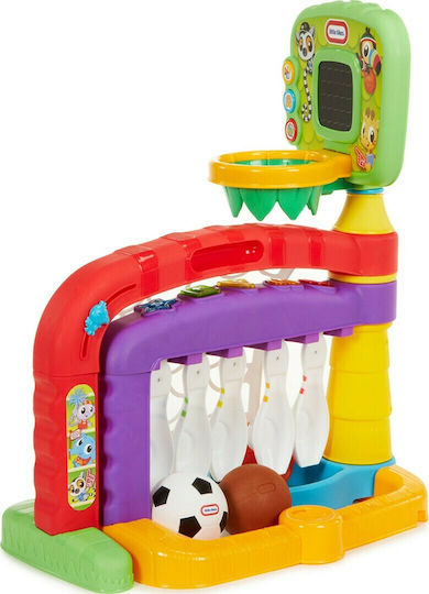 Little Tikes Bowling 3 In 1 Sports Zone with Music for 12++ Months
