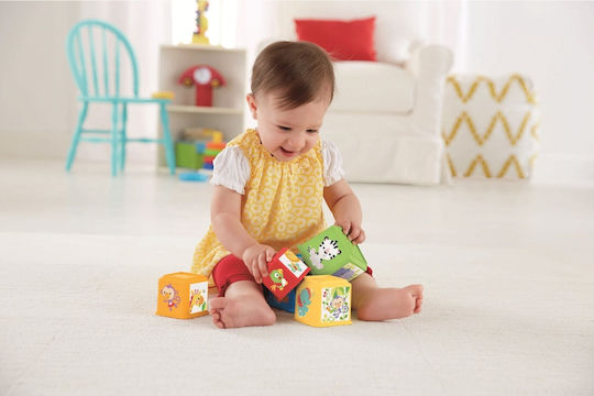 Fisher Price Παιχνίδι Στοίβαξης Stack & Explore Blocks για 6+ Μηνών