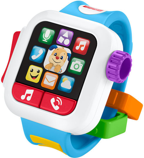 Fisher Price Βρεφικό Παιχνίδι Laugh & Learn Εκπαιδευτικό Smartwatch με Ήχους για 6+ Μηνών