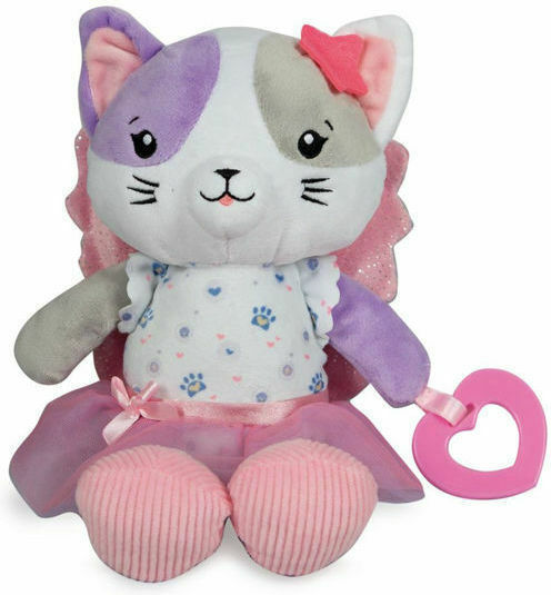 Baby Clementoni Играчка за сън Baby Пухкава Балерина Котенце със звуци за 0++ месеца