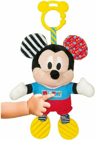 Baby Clementoni Animal Mickey made of Fabric with Light and Sounds for 0++ Months