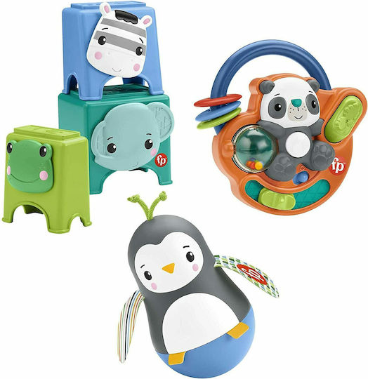 Fisher Price Animal Hello Hands Play Kit with Music for 6++ Months