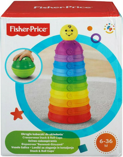 Fisher Price Stapelspielzeug Bau-Becher für 6++ Monate