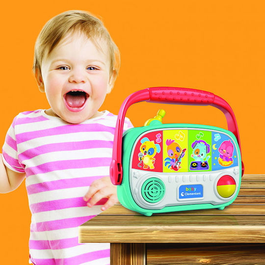 Baby Clementoni Musical Instrument My First Radio with Music for 10++ Months