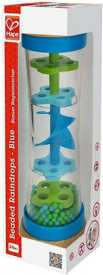 Hape Musical Instrument Early Melodies Beaded Raindrops made of Wood with Sounds for 0++ Months