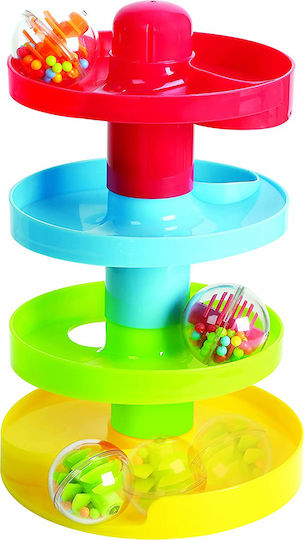 Playgo Stapelspielzeug Turm mit rollenden Bällen für 12++ Monate