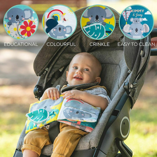 Taf Toys Βιβλίο Δραστηριοτήτων Βιβλίο με Μαλακές Σελίδες Where is Joey από Ύφασμα με Μουσική για 6+ Μηνών