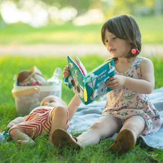Taf Toys Βιβλίο Δραστηριοτήτων Βιβλίο με Μαλακές Σελίδες Where is Joey από Ύφασμα με Μουσική για 6+ Μηνών