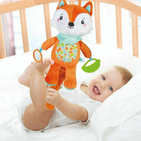 Baby Clementoni Animal Happy Fox made of Fabric for 0++ Months