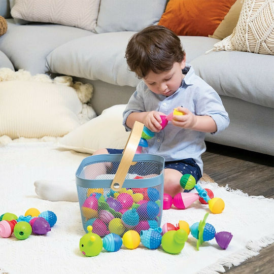 Baby Clementoni Βρεφικό Παιχνίδι Χάντρες & Αξεσουάρ για 18+ Μηνών