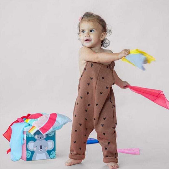 Taf Toys Κύβος Δραστηριοτήτων Kimmy Koala Wonder Tissue Box από Ύφασμα για 9+ Μηνών