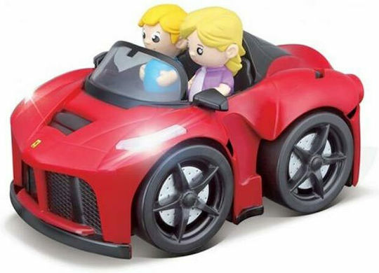 Bburago Vehicle Junior Ferrari Poppin Drivers with Lights for 12++ Months (Various Designs/Assortments of Designs) 1pc