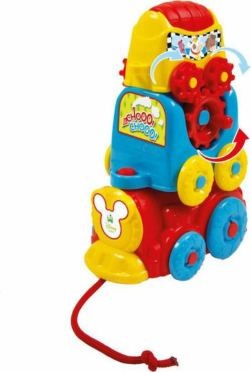 Baby Clementoni Pull-Along Toy Disney Baby Mickey Pull Along for 9++ Months