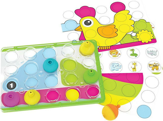 Lalaboom Βρεφικό Παιχνίδι Educational Peg Board για 18+ Μηνών