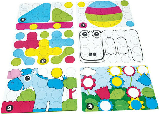 Lalaboom Βρεφικό Παιχνίδι Educational Peg Board για 18+ Μηνών