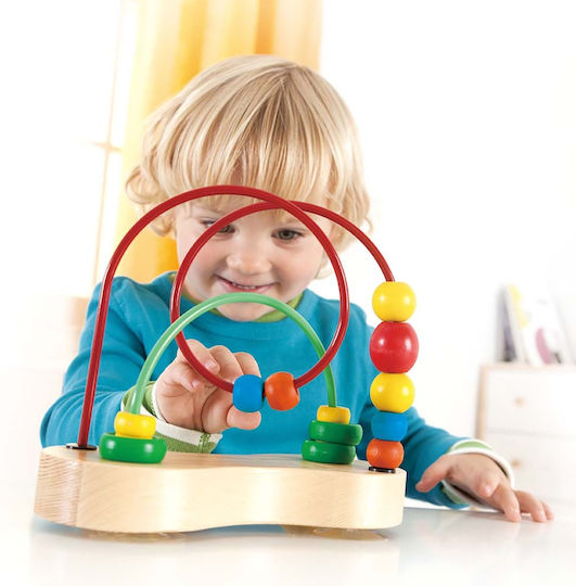 Hape Λαβύρινθος Λαβύρινθος Προγραφής Double Bubble από Ξύλο για 6+ Μηνών