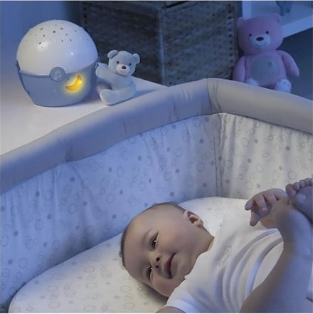 Chicco Sleep Toy Next2 Stars with Music and Light for 0++ Months Blue